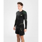 Рашгард - Venum Fusion 2.0 Rashguard long sleeves - Black/Yellow​